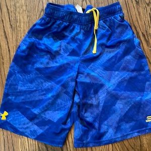 UA steph curry boys shorts